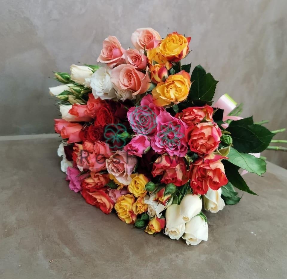 Букет цветов из: Розы в Машково