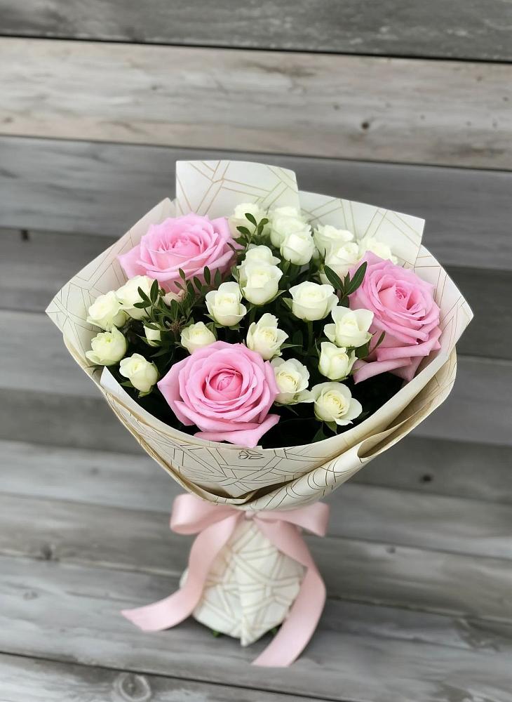 Букет цветов из: Розы в Машково