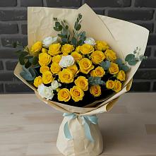 Букет цветов из:  Розы #REPLACE_PRED# Машково