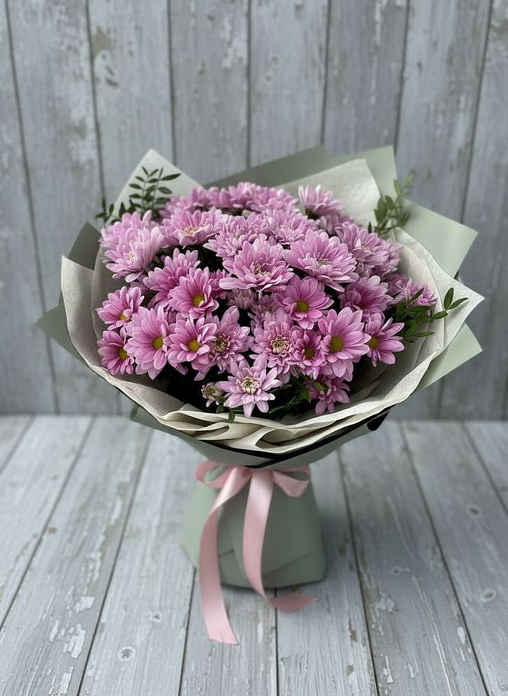 Букет цветов из: Хризантемы в Машково