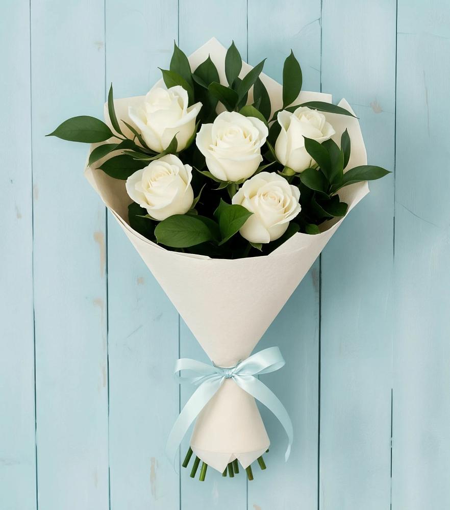 Букет цветов из: Розы в Машково