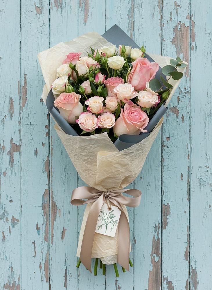 Букет цветов из: Розы в Машково