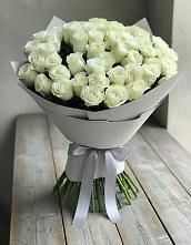 Букет 35 Белых роз в Машково
