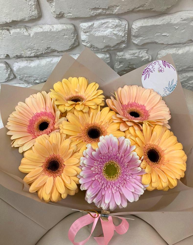 Букет цветов из: Герберы в Машково