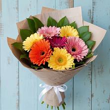 Букет цветов из:  Герберы в Машково