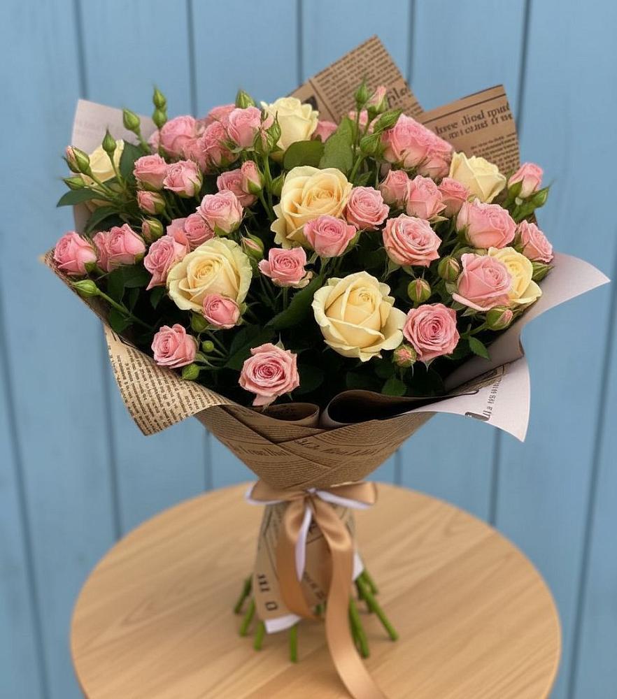 Букет цветов из: Розы в Машково