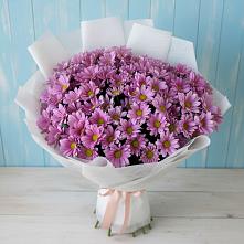 Букет цветов из:  Хризантемы в Машково