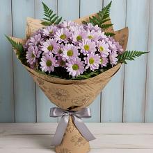 Букет цветов из:  Хризантемы #REPLACE_PRED# Машково