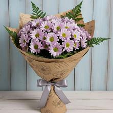 Букет цветов из:  Хризантемы в Машково