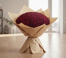 Букет 101 Красная роза в Машково