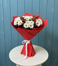 Букет цветов из:  Хризантемы в Машково
