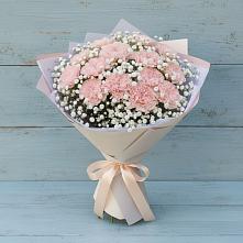 Букет цветов из:  Гвоздики #REPLACE_PRED# Машково