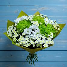 Букет цветов из:  Хризантемы в Машково