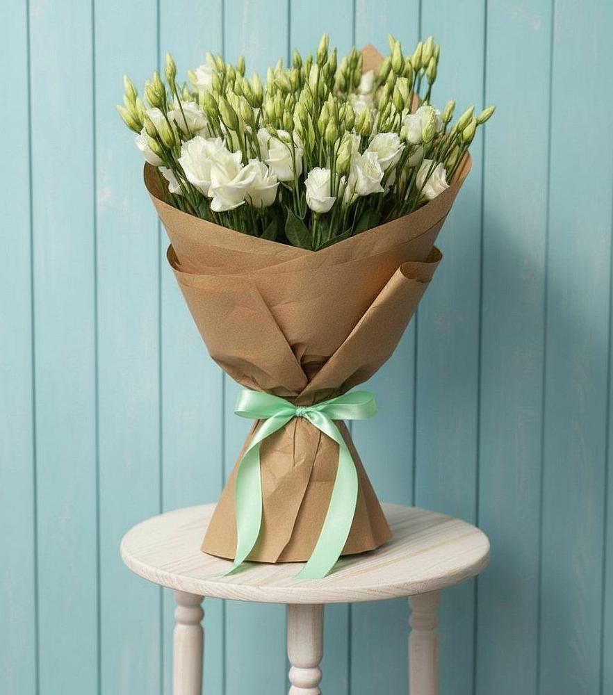 Букет цветов из: Лизиантусы в Машково