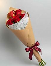 Букет цветов из:  Розы в Машково