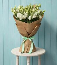 Букет цветов из:  Лизиантусы в Машково