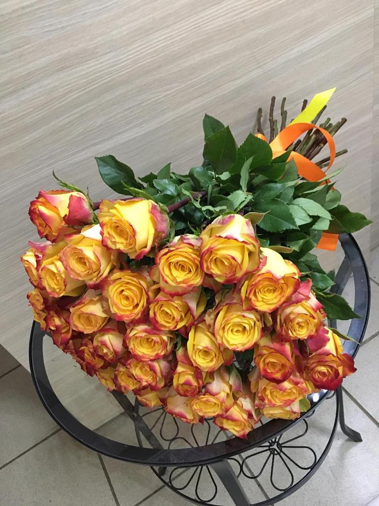 Букет Желтые розы в Машково