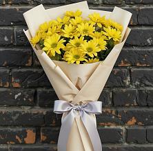 Букет цветов из:  Хризантемы в Машково