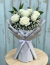 Букет цветов из:  Розы в Машково
