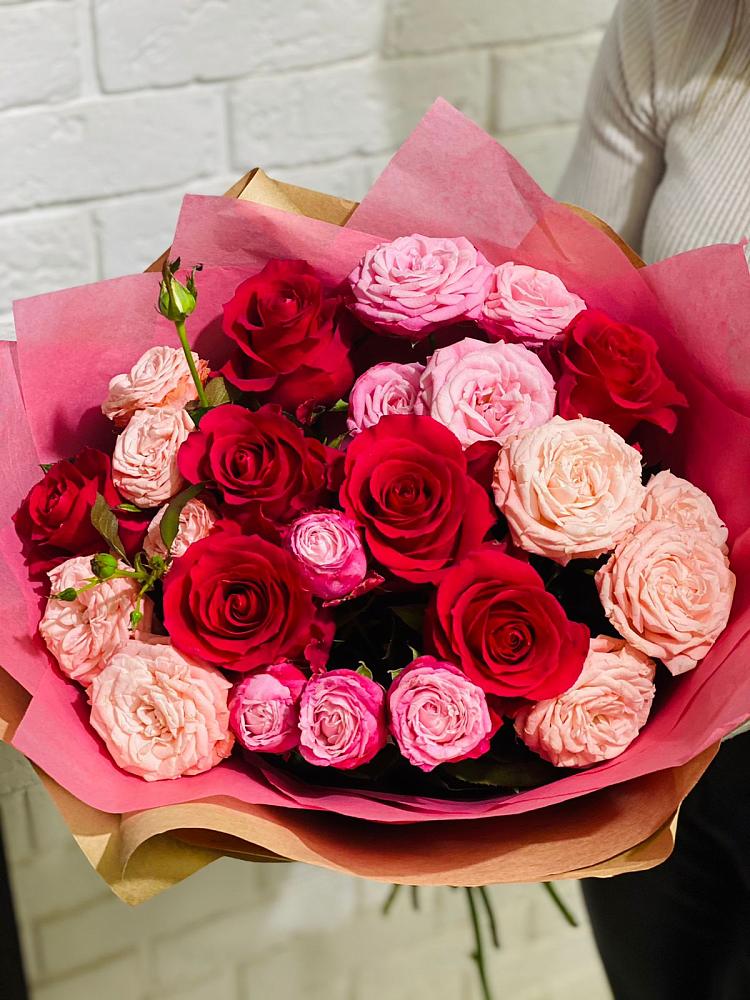 Букет цветов из: Розы в Машково