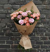 Букет цветов из:  Розы в Машково