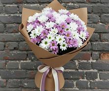 Букет цветов из:  Хризантемы в Машково