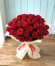 Букет 29 Красных роз в Машково