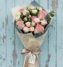 Букет цветов из:  Розы в Машково