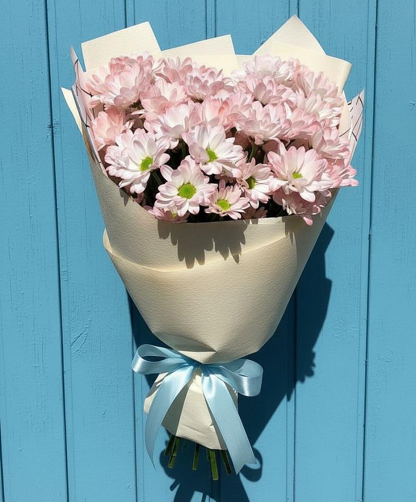 Букет цветов из: Хризантемы в Машково