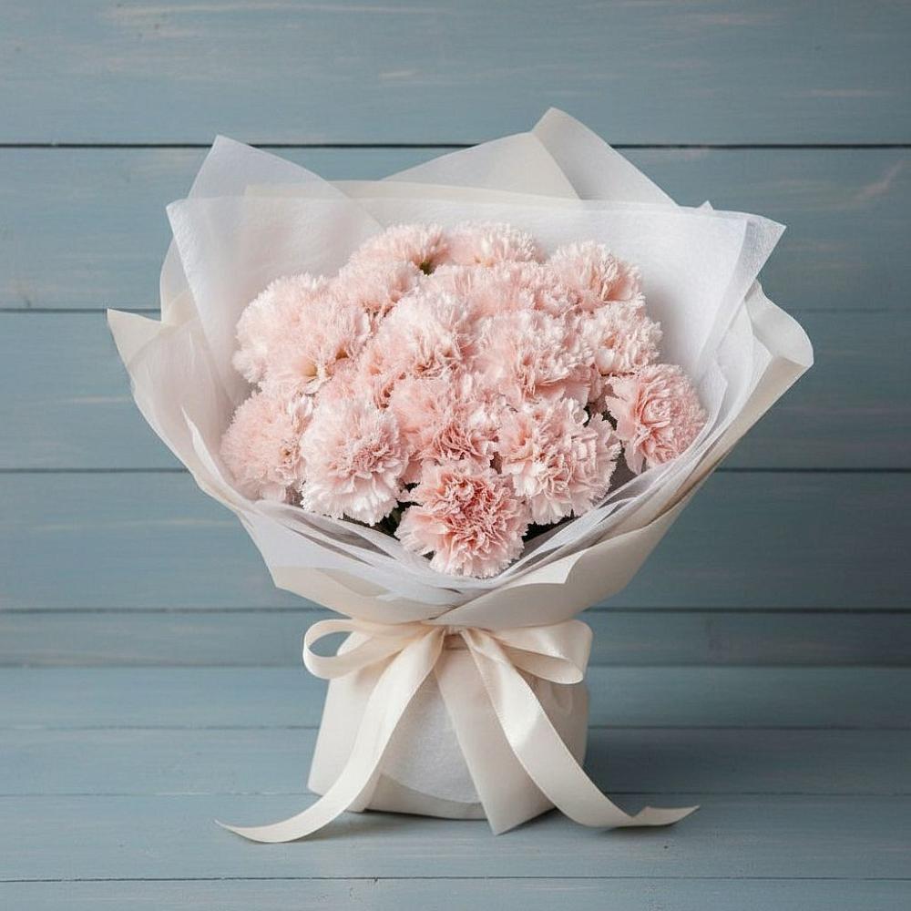 Букет цветов из: Гвоздики в Машково