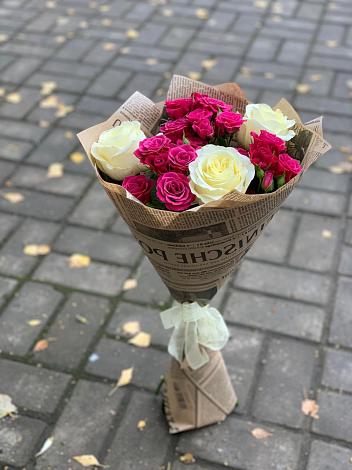 Букет цветов из: Розы в Машково