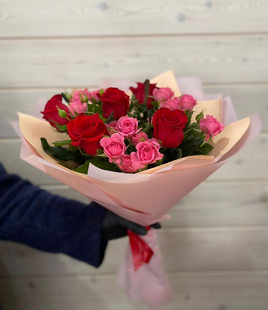 Букет цветов из: Розы в Машково
