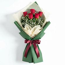 Букет цветов из:  Розы в Машково