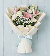 Букет цветов из:  Лилии в Машково