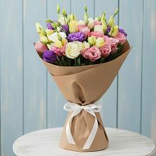 Букет цветов из:  Лизиантусы в Машково