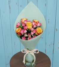 Букет цветов из:  Розы в Машково