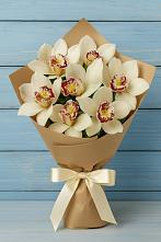 Букет цветов из:  Орхидеи и Розы в Машково